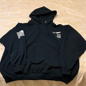 Nine Line Men's Black Hoodie